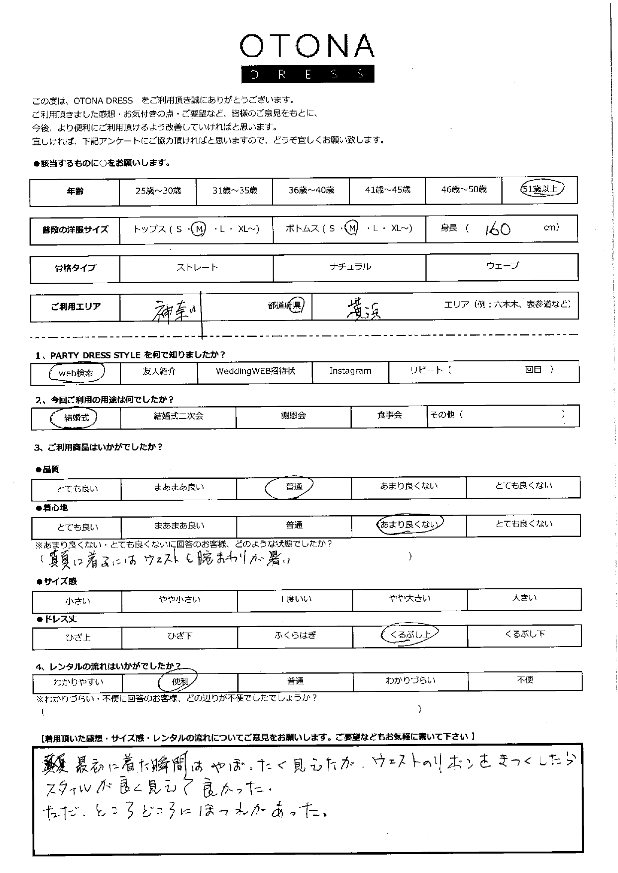 7月27日　結婚式ご利用　神奈川・横浜エリア