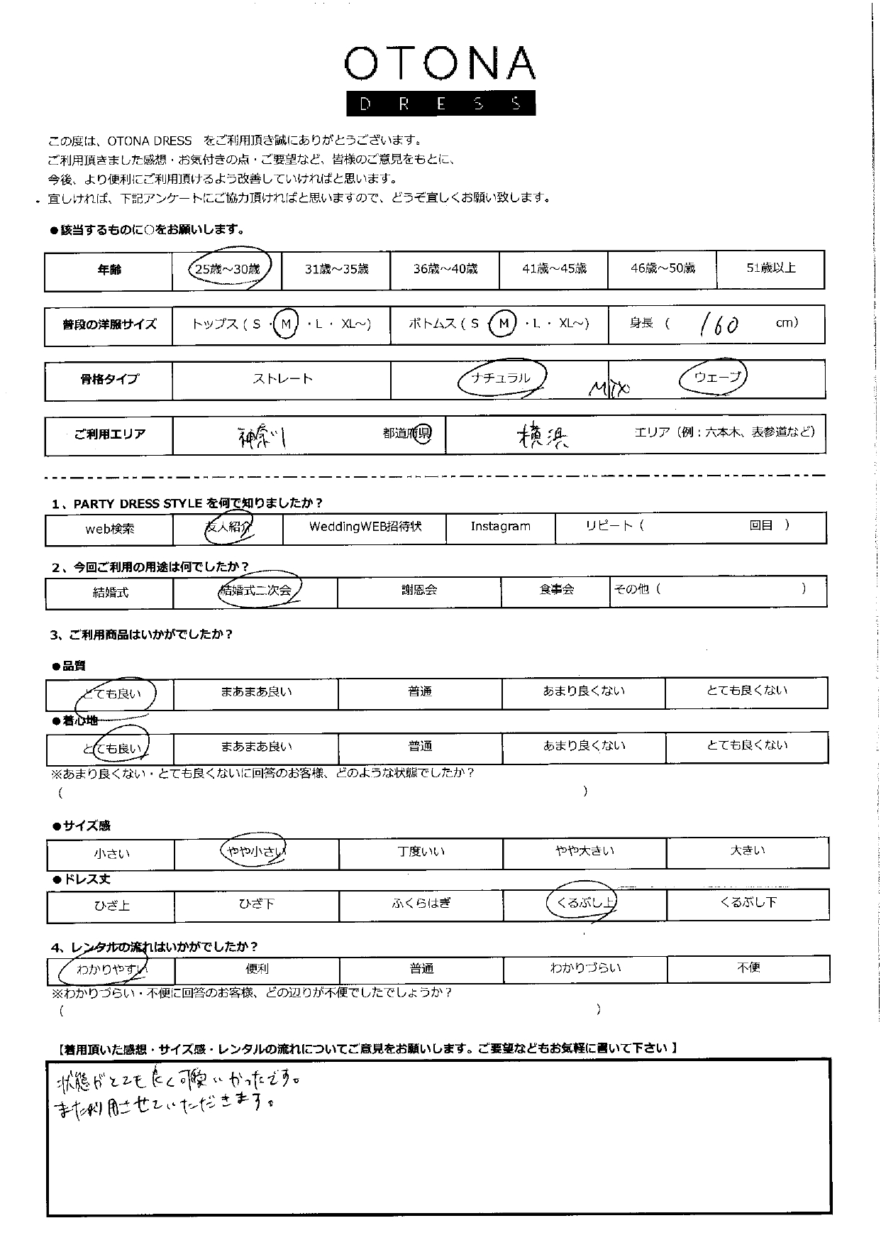 11月3日　結婚式二次会ご利用　神奈川・横浜エリア