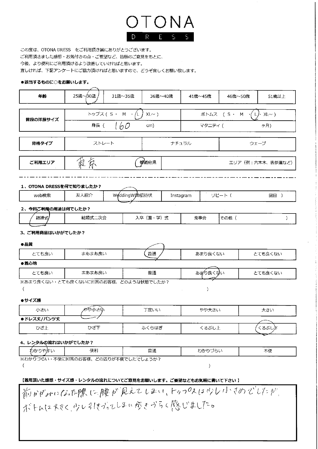 2月8日　結婚式ご利用　東京エリア