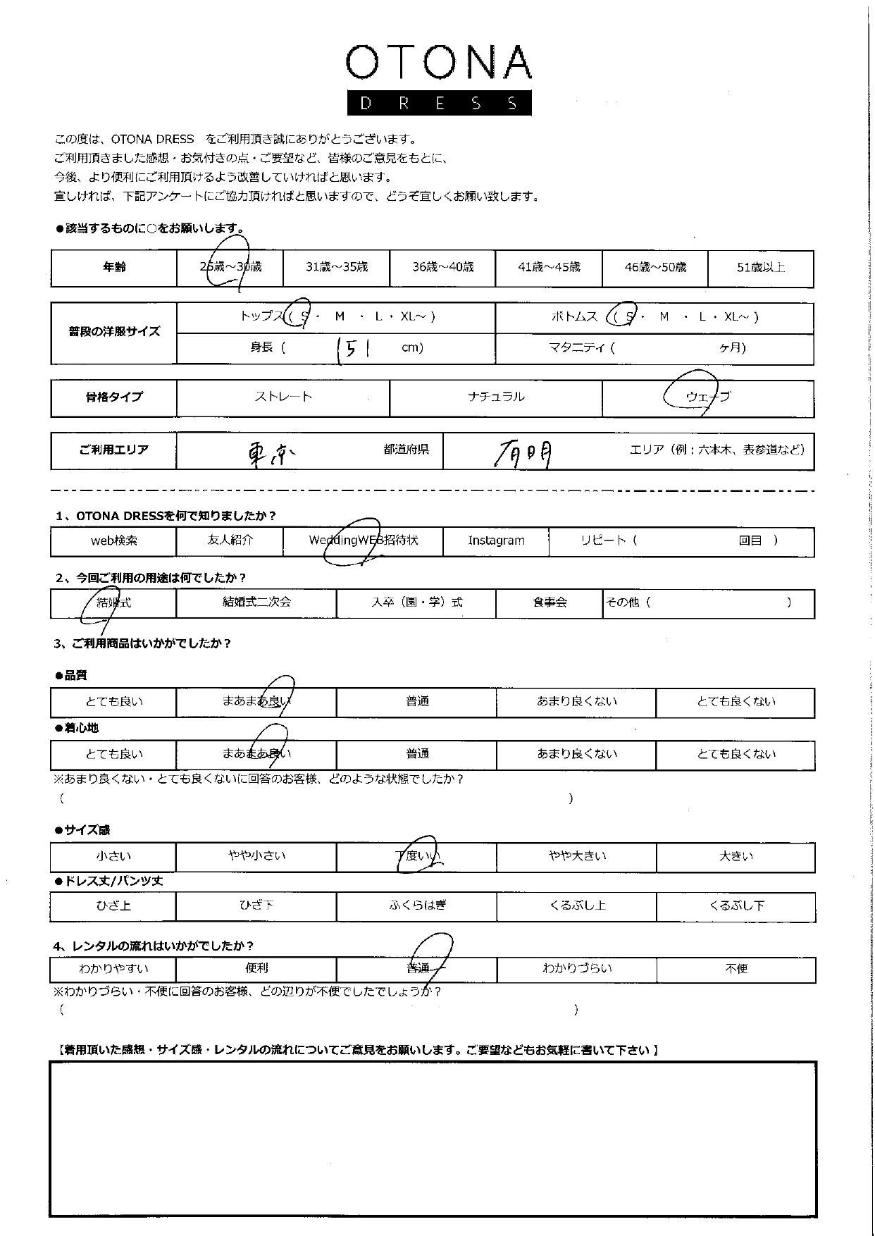 5月3日　結婚式ご利用　東京・有明エリア
