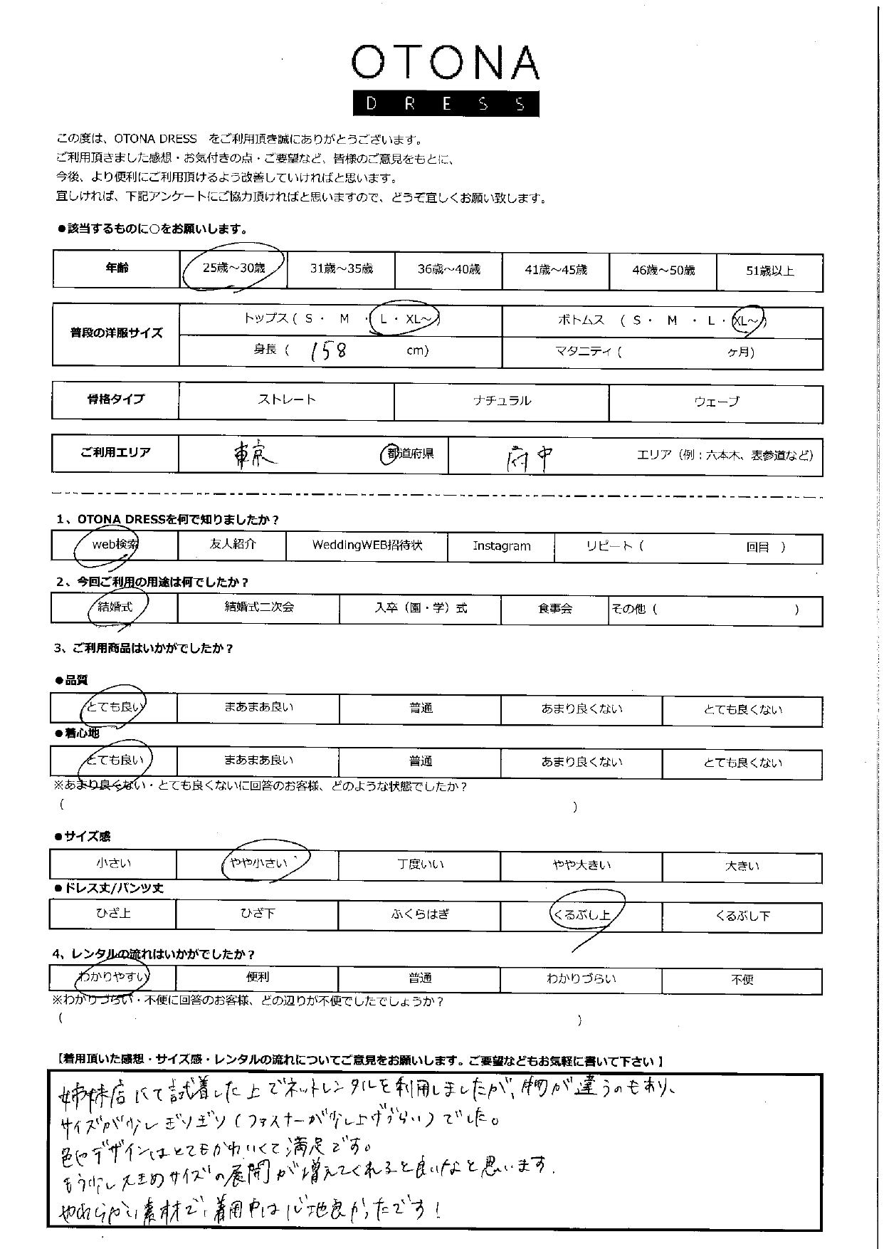 5月18日　結婚式ご利用　東京・府中エリア