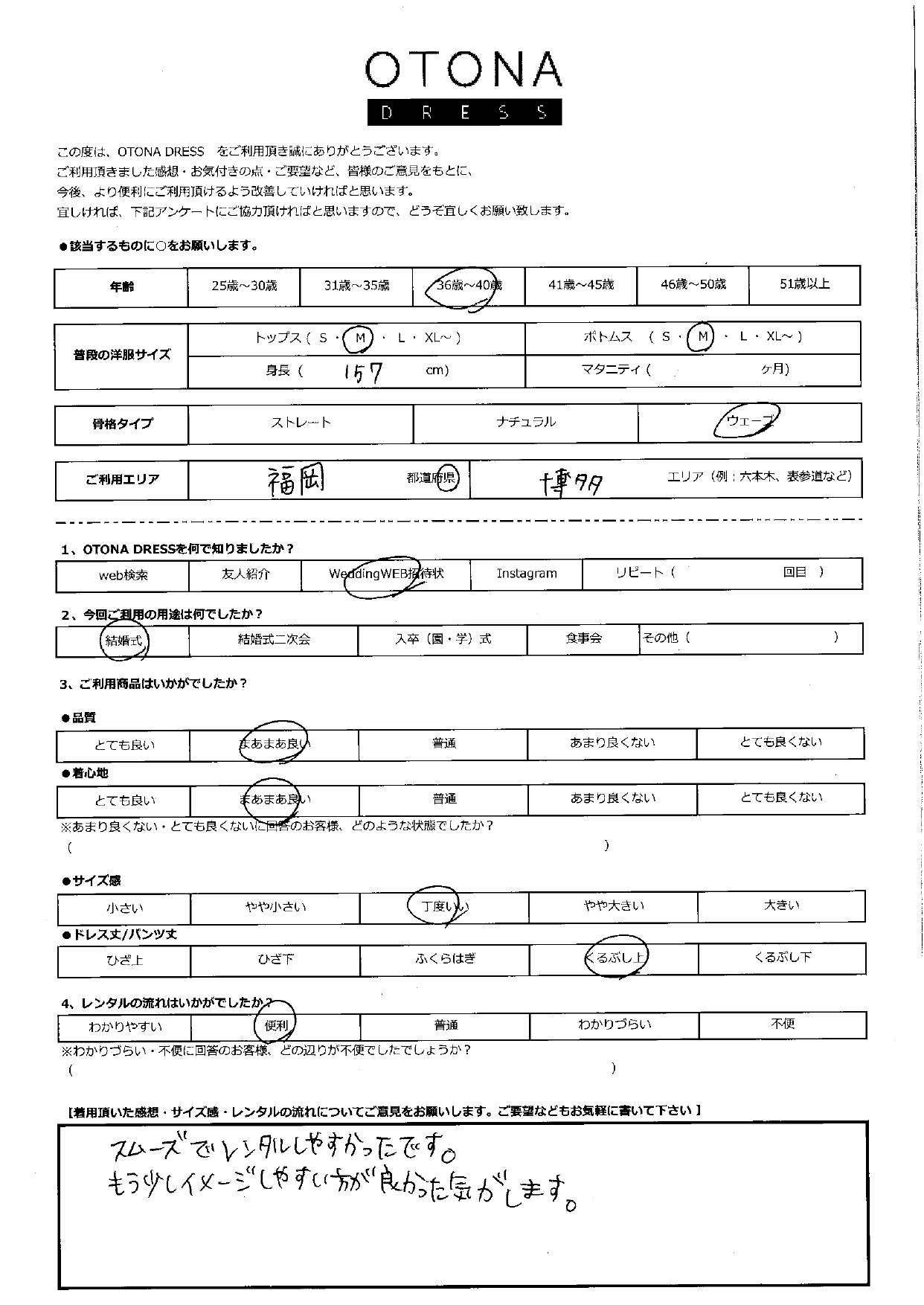 5月18日　結婚式ご利用　福岡・博多エリア