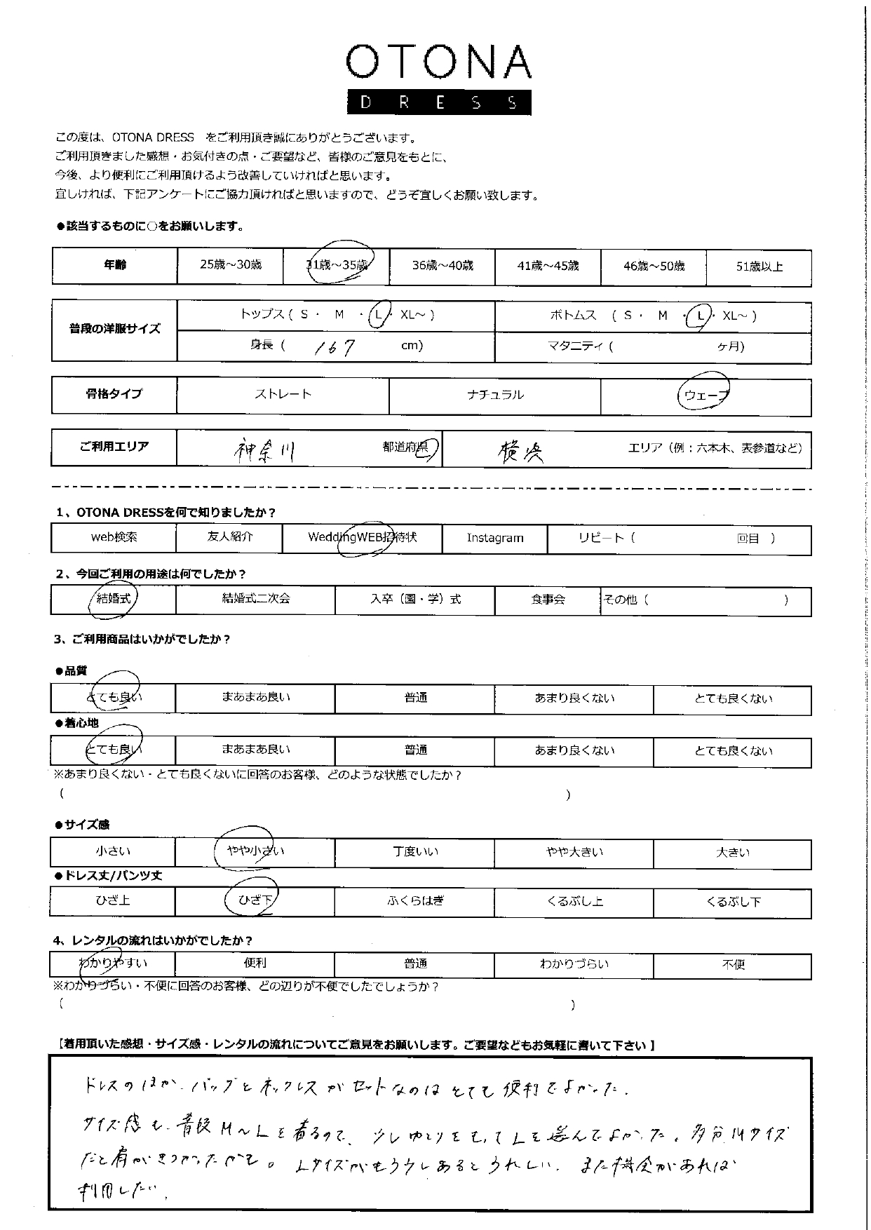 5月24日　結婚聞ご利用　神奈川・横浜エリア