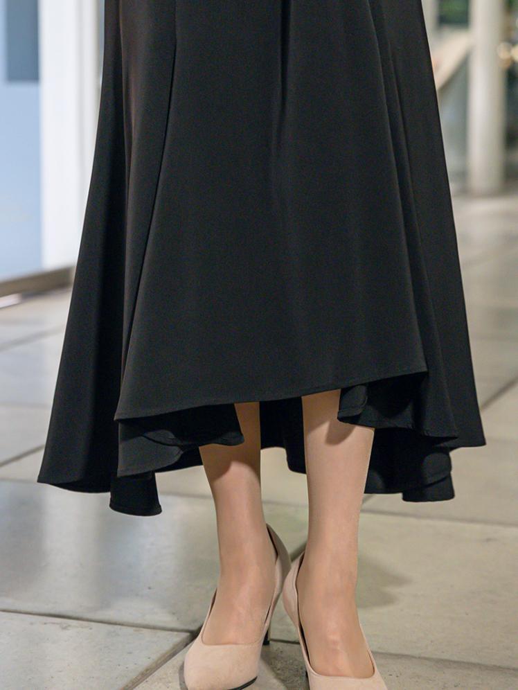 クロスデザインフィッシュテールドレス(ブラック)CL1-465BL-S 13