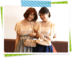 パーティが近くても大丈夫！ご利用日の２日前にお届け！